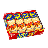 Nabisco Ritz crackers w/Real Cheese 8 Ct Single Serve Left Picture